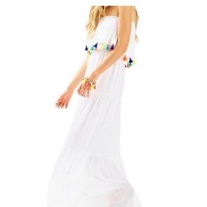 Lilly Pulitzer NWT Caridee Strapless Maxi Dress $228